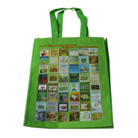 宁夏LB11覆膜无纺布广告袋